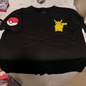 Pokémon pickachu jersey used twice only scratch on poke all